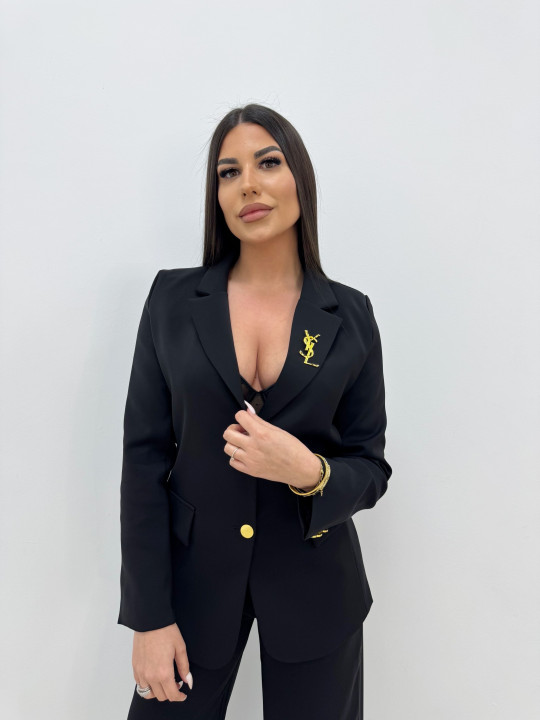 TRAJE YSL NEGRO TRAJE YSL NEGRO