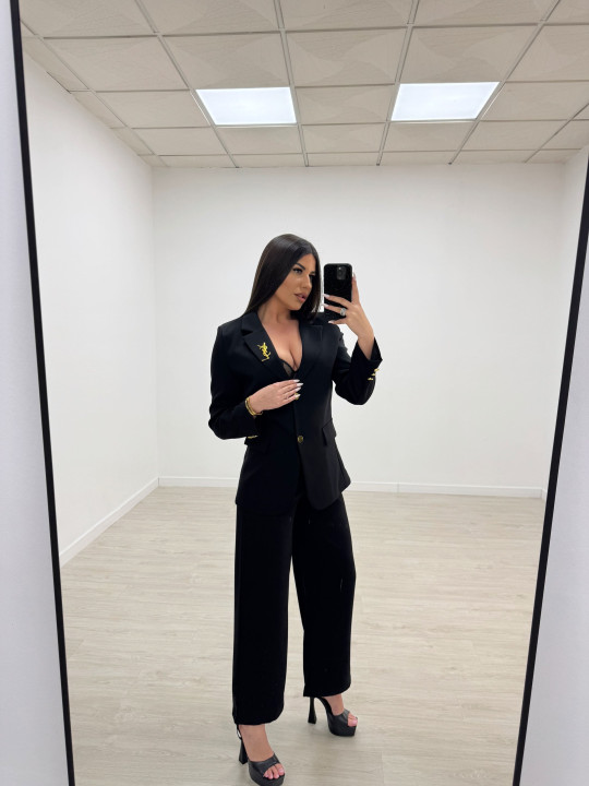 TRAJE YSL NEGRO TRAJE YSL NEGRO