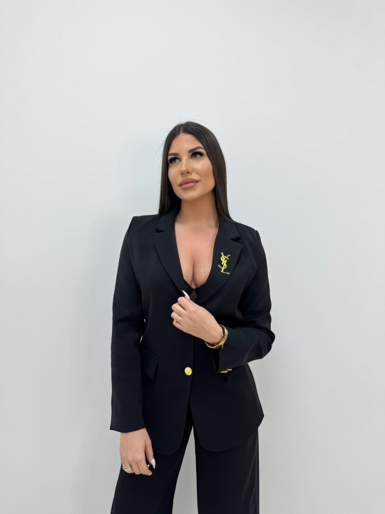 TRAJE YSL NEGRO TRAJE YSL NEGRO