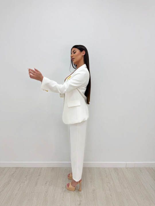 TRAJE YSL BLANCO TRAJE YSL BLANCO