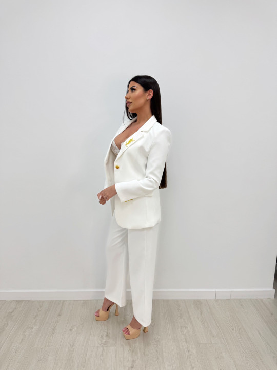 TRAJE YSL BLANCO TRAJE YSL BLANCO