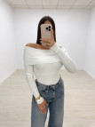JERSEY BARDOT BLANCO JERSEY BARDOT BLANCO