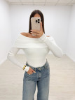 JERSEY BARDOT BLANCO JERSEY BARDOT BLANCO