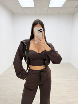 CHÁNDAL CORSÉ 3P MARRÓN