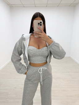 CHÁNDAL CORSÉ 3P GRIS