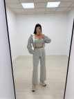 CHÁNDAL CORSÉ 3P GRIS