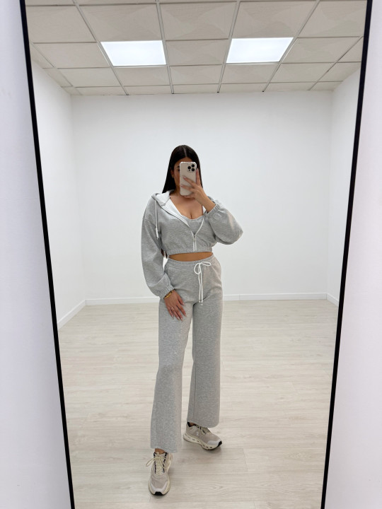 CHÁNDAL CORSÉ 3P GRIS