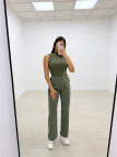 PANTALÓN CHÁNDAL BRILLO VERDE PANTALÓN CHÁNDAL BRILLO VERDE
