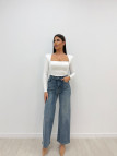 PANTALÓN VAQUEROVWIDE LEG BRILLO-82 PANTALÓN VAQUEROVWIDE LEG BRILLO-82