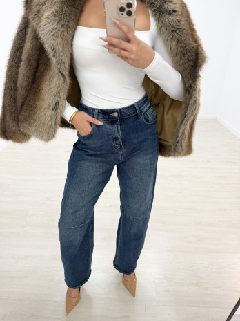 PANTALÓN VAQUERO BALLON A081