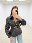 CHAQUETA EXCLUSIVA CINTURÓN NEGRA CHAQUETA EXCLUSIVA CINTURÓN NEGRA