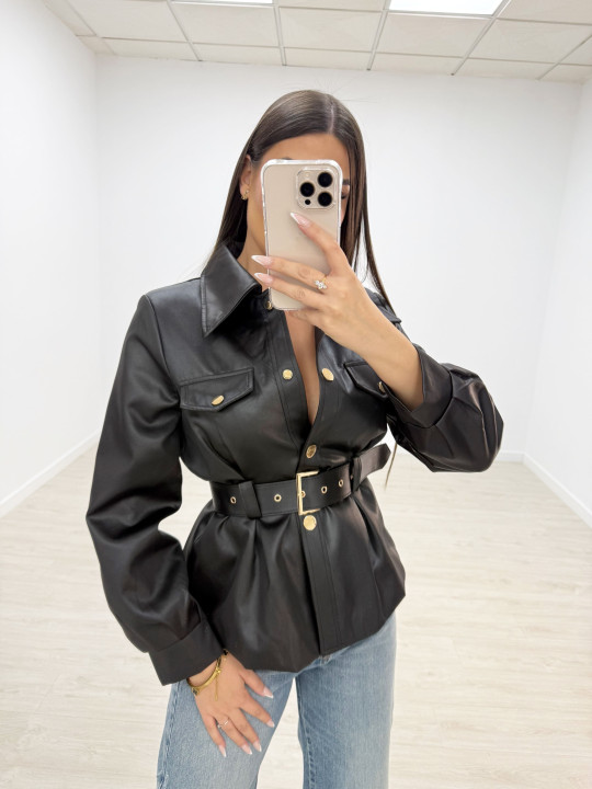 CHAQUETA EXCLUSIVA CINTURÓN NEGRA CHAQUETA EXCLUSIVA CINTURÓN NEGRA
