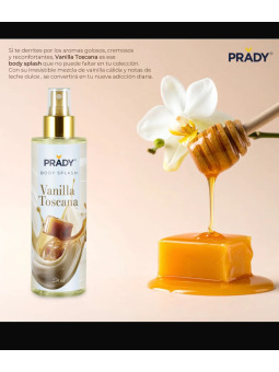 BODY SPLASH VANILLA TOSCANA - 250ML.