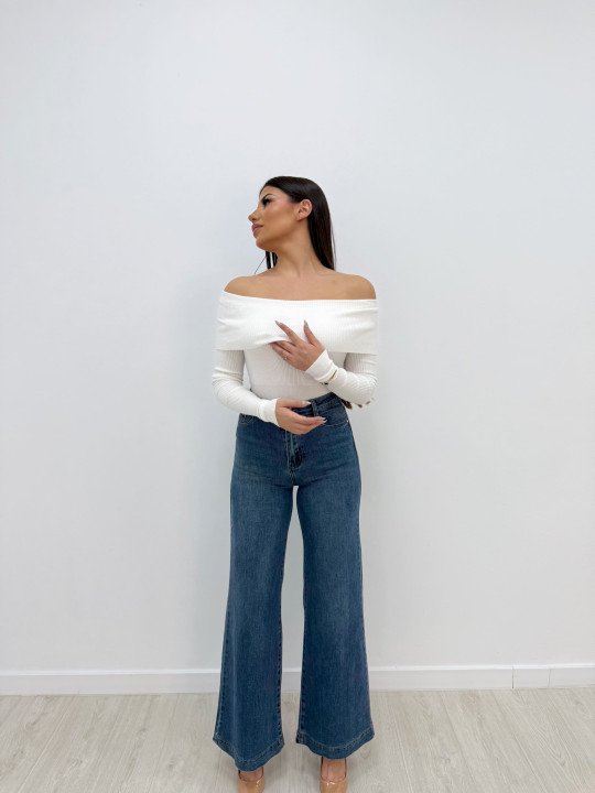 PANTALÓN VAQUERO WIDE LEG REP BERRY PANTALÓN VAQUERO WIDE LEG REP BERRY