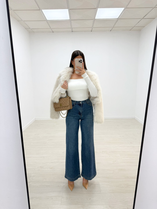 PANTALÓN VAQUERO WIDE LEG REP BERRY PANTALÓN VAQUERO WIDE LEG REP BERRY