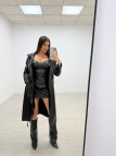 GABARDINA POLIPEL NEGRA GABARDINA POLIPEL NEGRA
