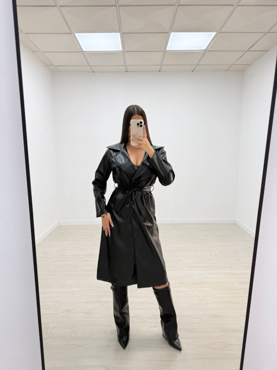 GABARDINA POLIPEL NEGRA GABARDINA POLIPEL NEGRA