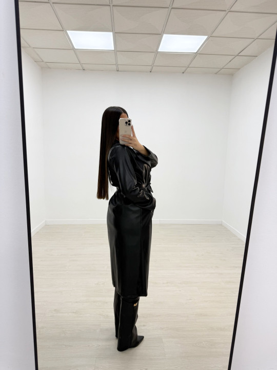 GABARDINA POLIPEL NEGRA GABARDINA POLIPEL NEGRA