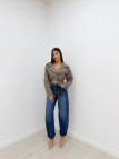 CHAQUETA OVERSIZE POLIPIEL TOUPE CHAQUETA OVERSIZE POLIPIEL TOUPE