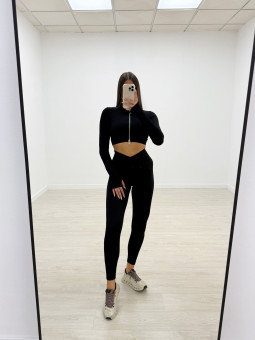 CONJUNTO SEAMLESS NEGRO