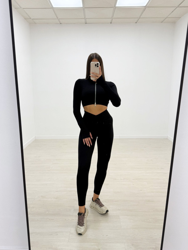 CONJUNTO SEAMLESS NEGRO