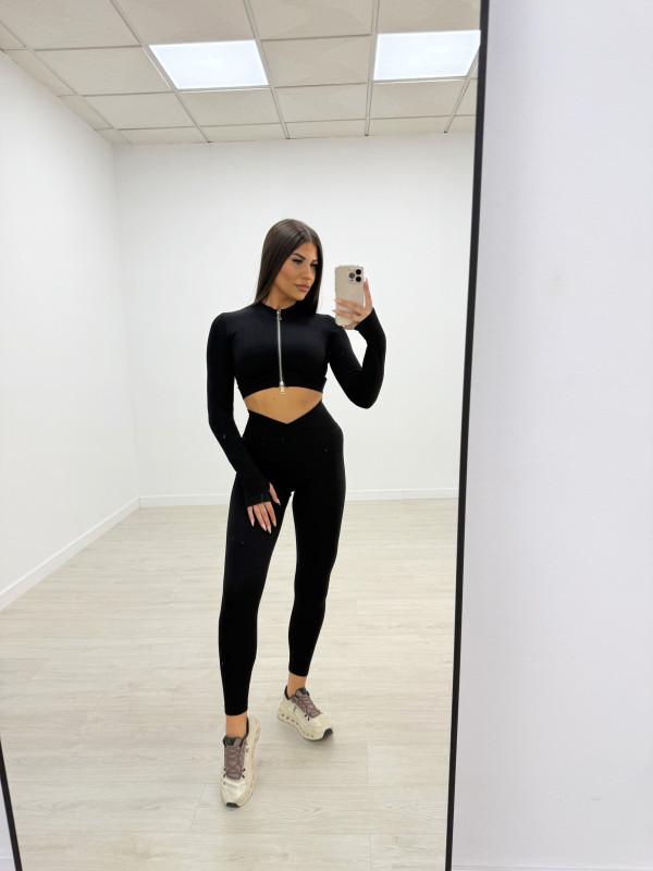 CONJUNTO SEAMLESS NEGRO