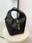 BOLSO HERM PICOTIN 100% PIEL NEGRO BOLSO HERM PICOTIN 100% PIEL NEGRO