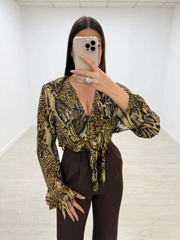 BLUSA ANIMAL PRINT