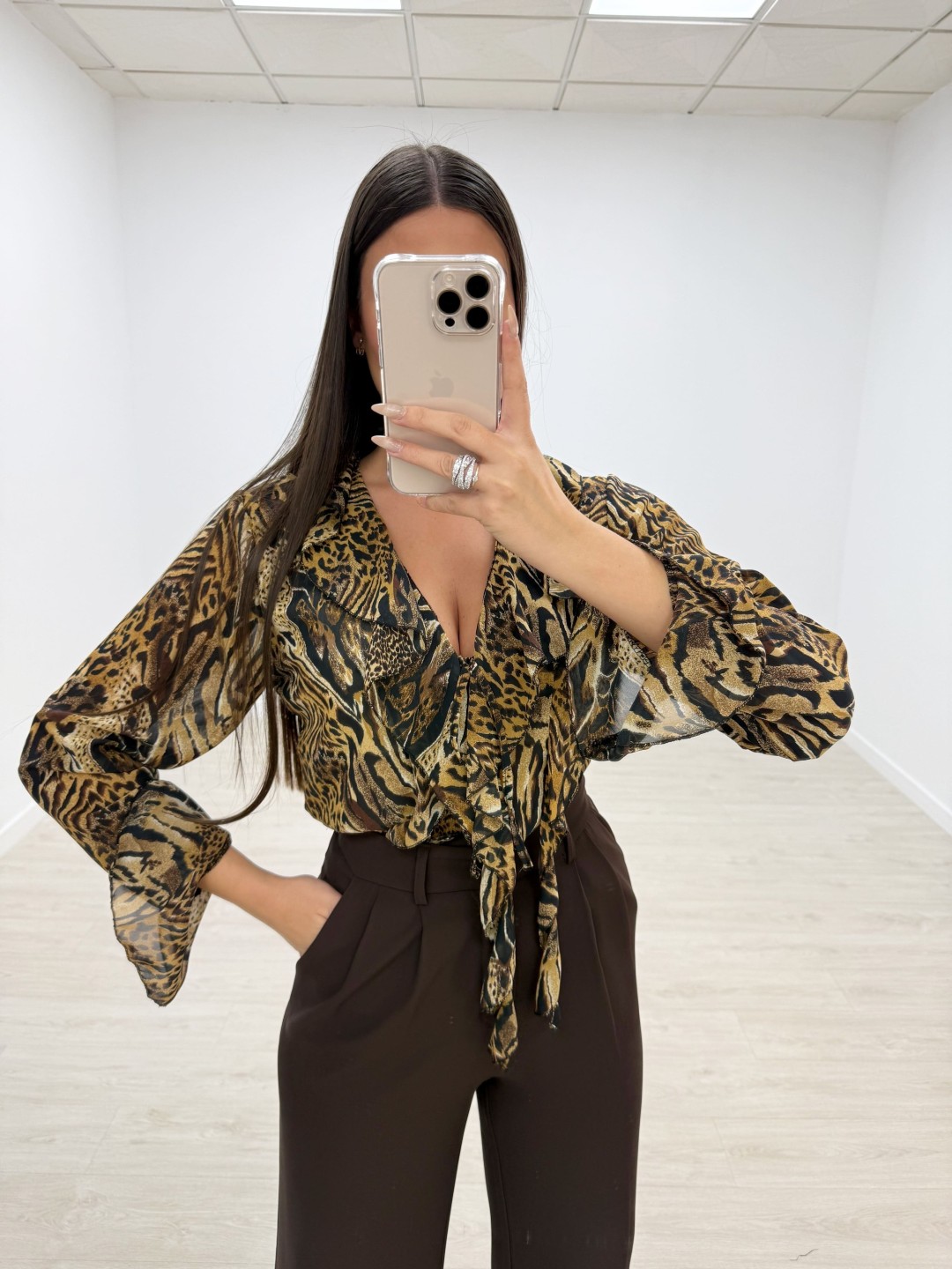 BLUSA ANIMAL PRINT