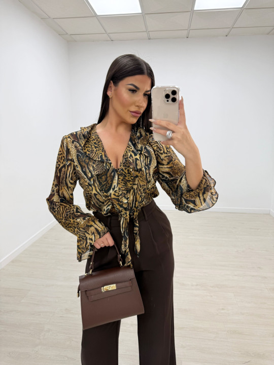 BLUSA ANIMAL PRINT