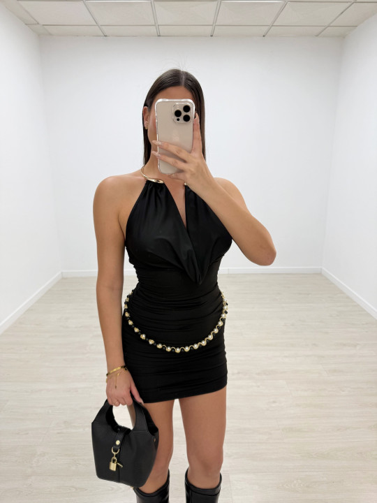 VESTIDO SIDNEY NEGRO