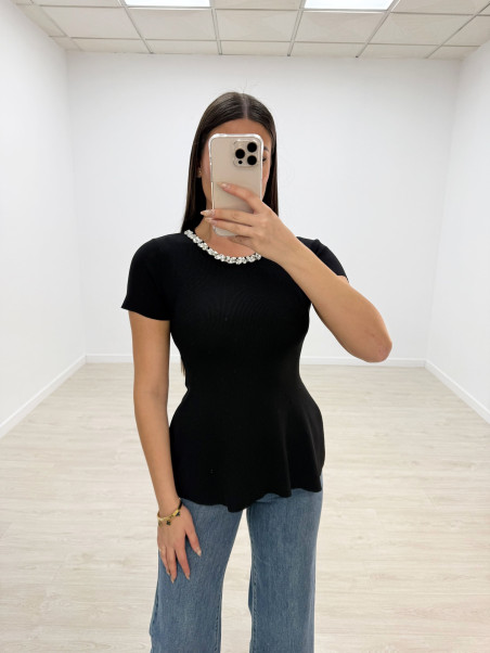 TOP PUNTO JOYA NEGRO