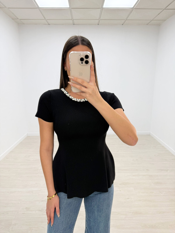 TOP PUNTO JOYA NEGRO