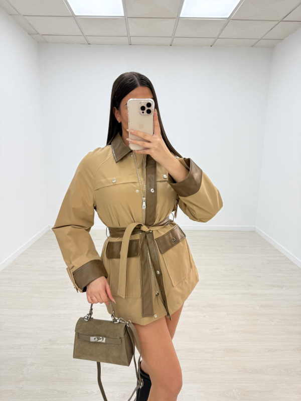 PARKA ACOLCHADO MARRÓN