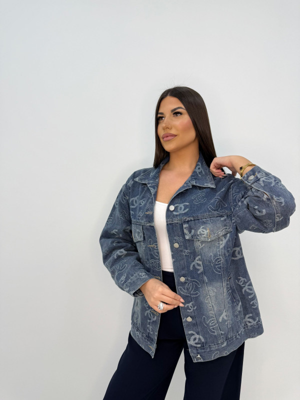 CHAQUETA DENIM CHNEL