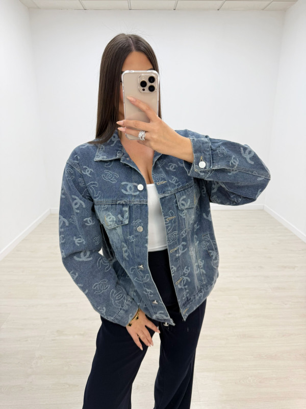 CHAQUETA DENIM CHNEL