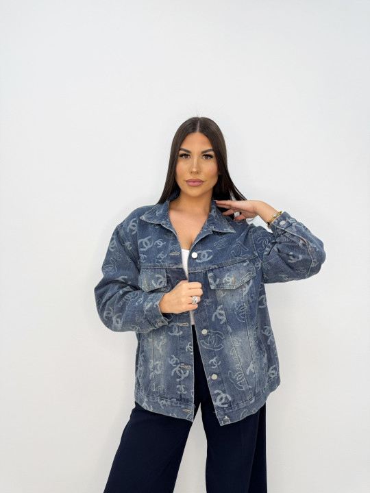 CHAQUETA DENIM CHNEL