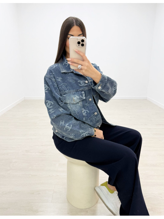 CHAQUETA DENIM CHNEL