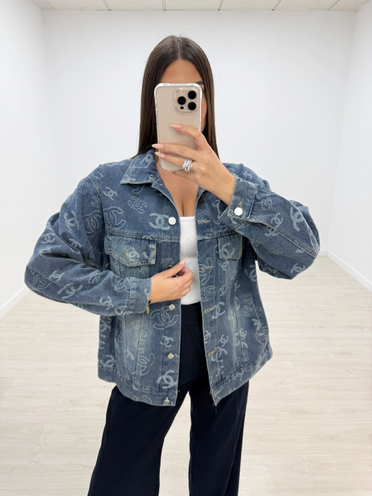 CHAQUETA DENIM CHNEL