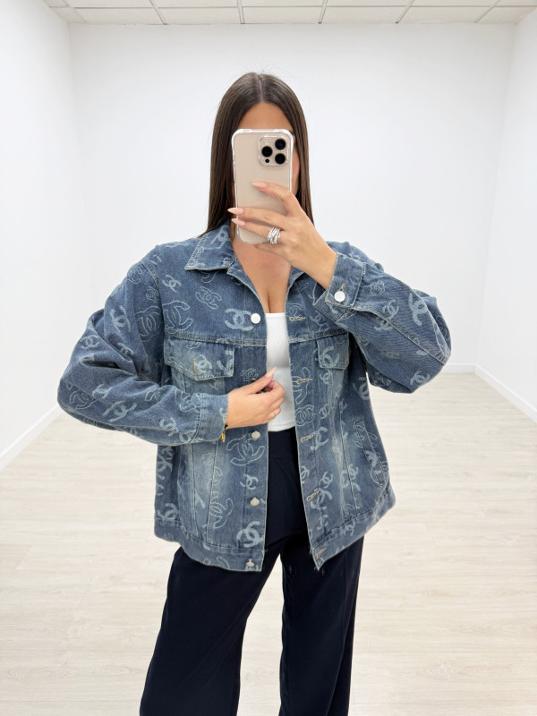 CHAQUETA DENIM CHNEL