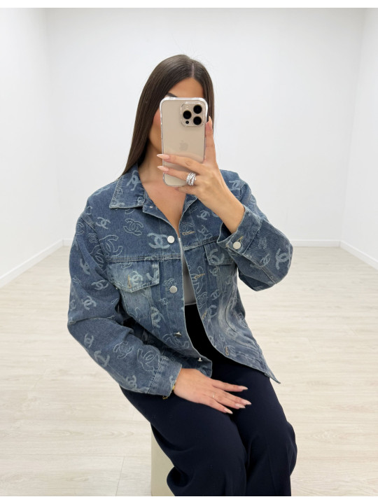 CHAQUETA DENIM CHNEL
