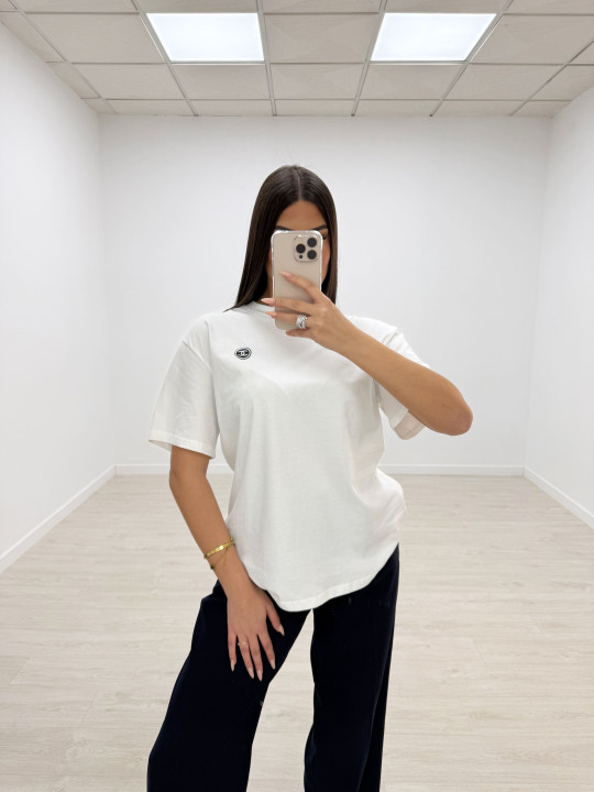 CAMISETA CHANL BLANCA
