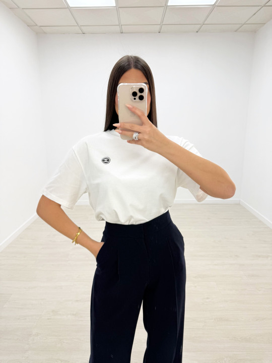 CAMISETA CHANL BLANCA
