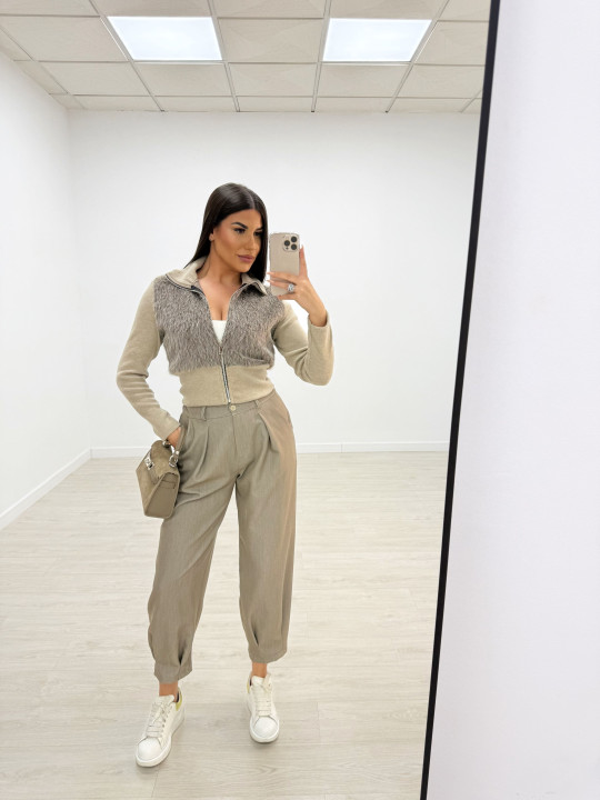 PANTALÓN PINZAS SLOUCHY