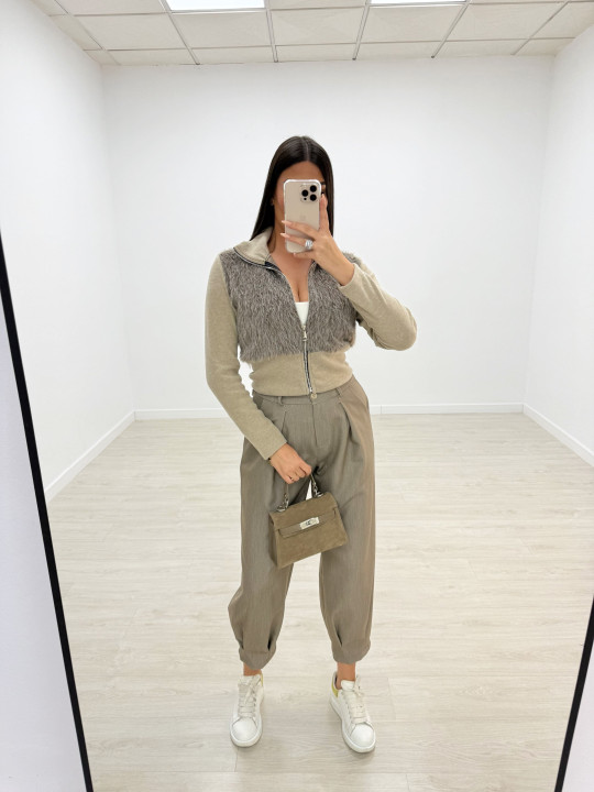 PANTALÓN PINZAS SLOUCHY