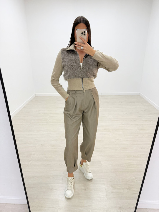 PANTALÓN PINZAS SLOUCHY