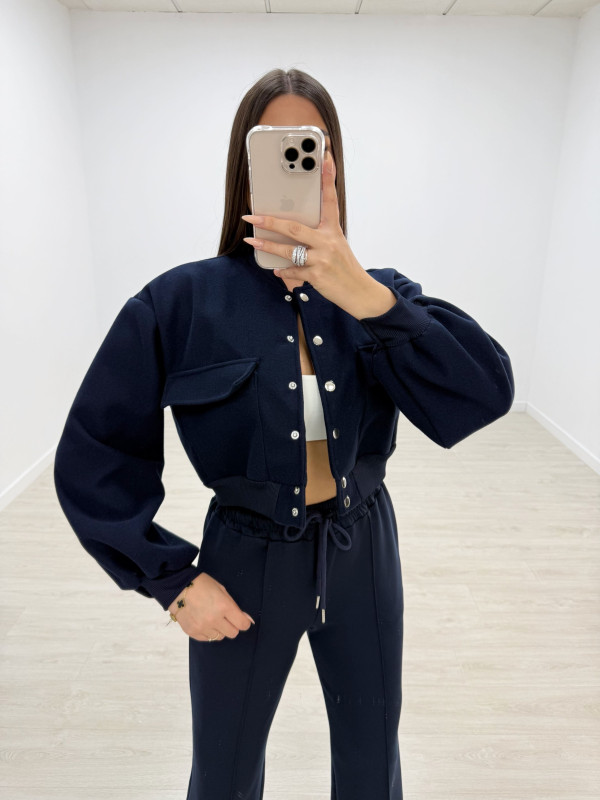 copy of BOMBER PAÑO AZUL MARINO