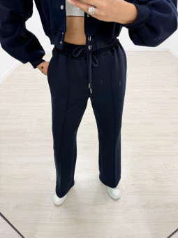 copy of PANTALÓN CHÁNDAL WIDE LEG AZUL MARINO.