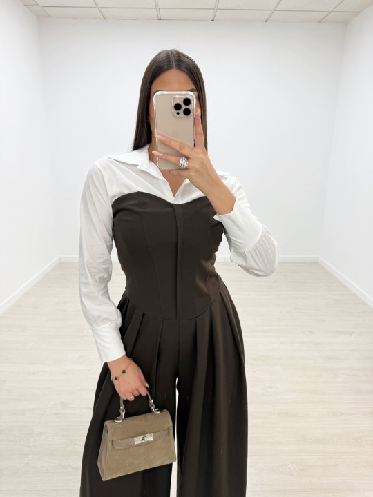 copy of CAMISA CROP POPELÍN BLANCA