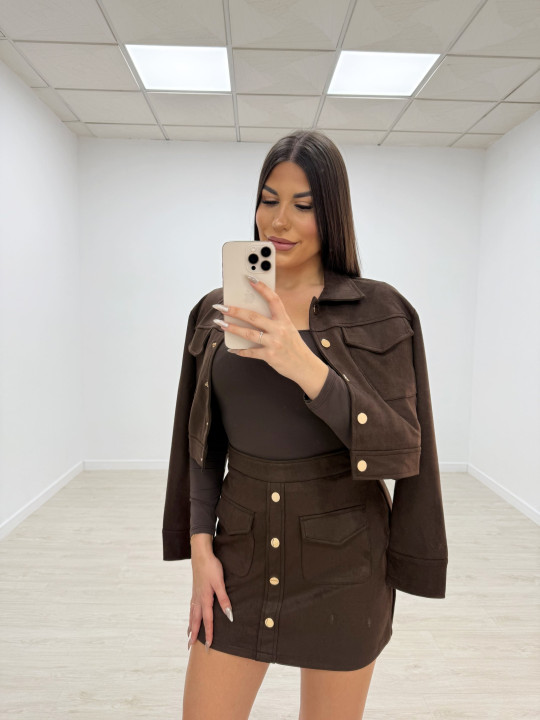 CONJUNTO ANTE MARRÓN